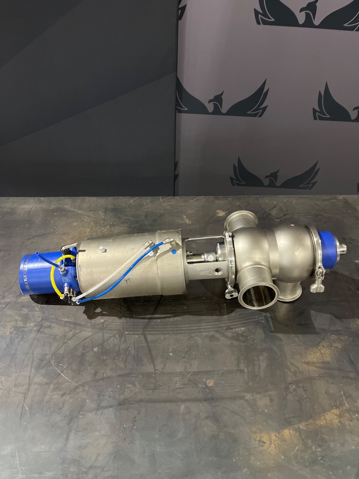 ALFA LAVAL CP‑3 PN10 Mixproof 3‑Way Valve w/ ThinkTop V70 USED