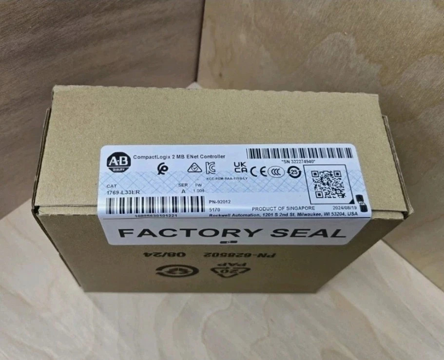 NEW Factory Sealed AB 1769-L33ER CompactLogix 2 MB Motion Controller 1769L33ER
