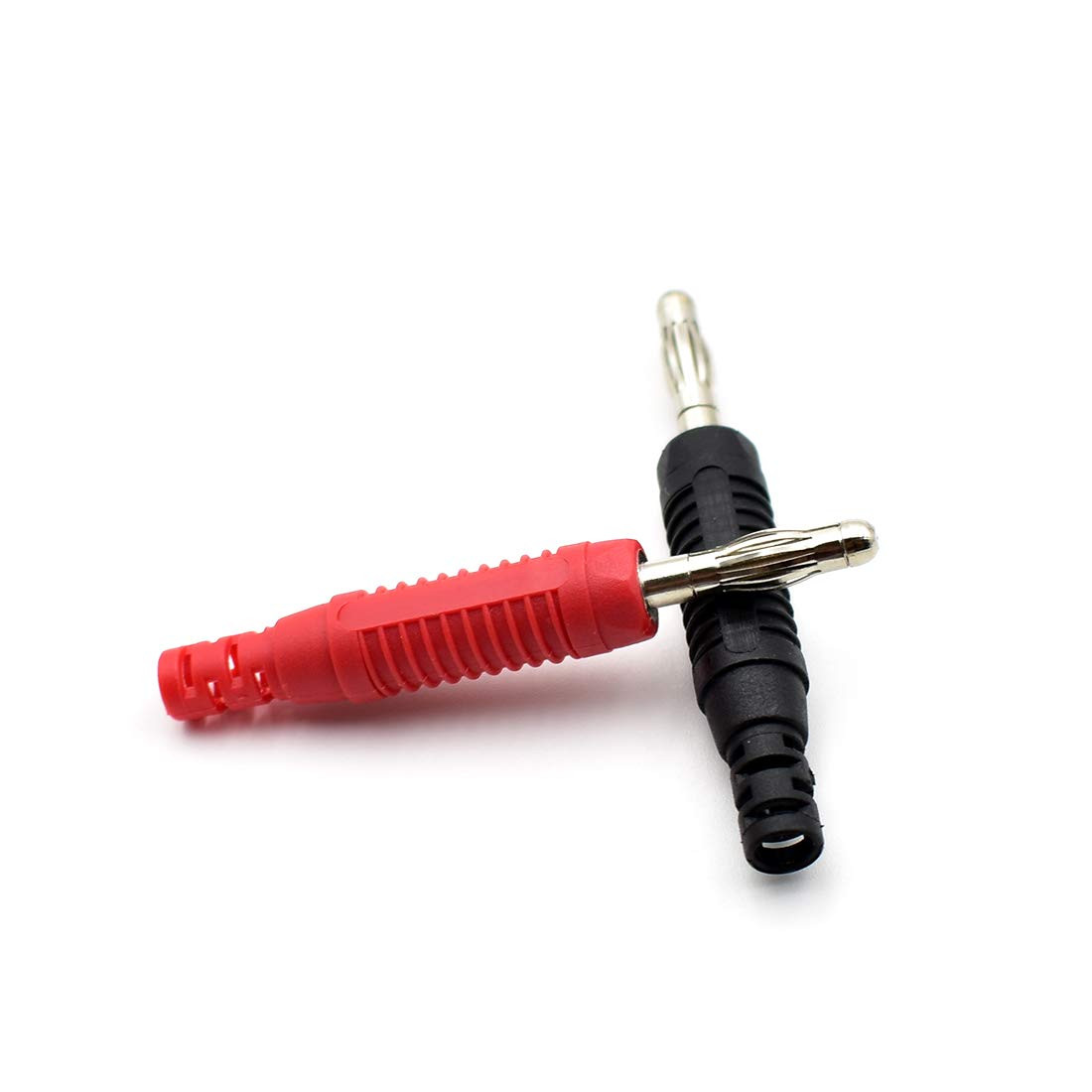 10Pcs 4mm Banana Plugs Solder DIY Banana Plug Connectors Adapters for Multimeter