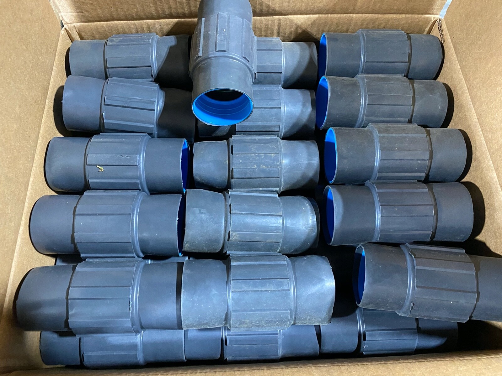 5x Perma-Cote CPL-200 PVC Coated Conduit Couplings 2″, NOS