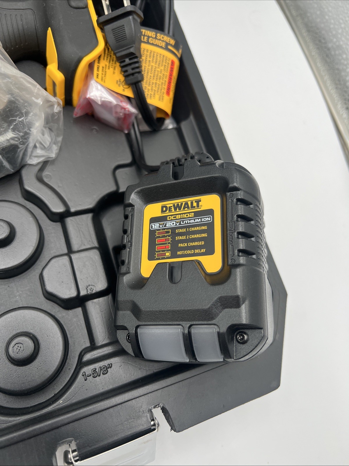 DEWALT DCE450D1 20V MAX Copper Swage Tool Kit – Battery/Charger Included