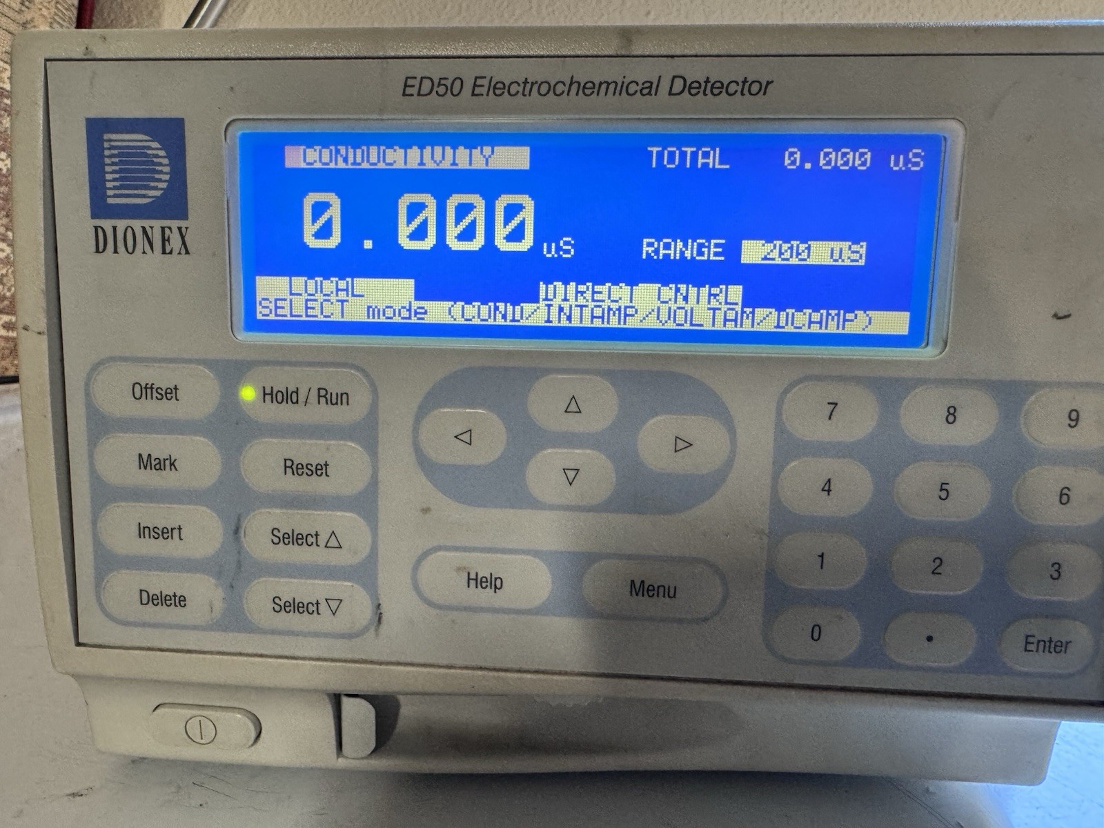 Dionex ED50 Electrochemical Detector