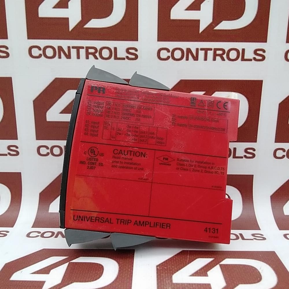 4131 | PR Electronics | Trip Amplifier, Universal Input, 2 Relay Output, Used
