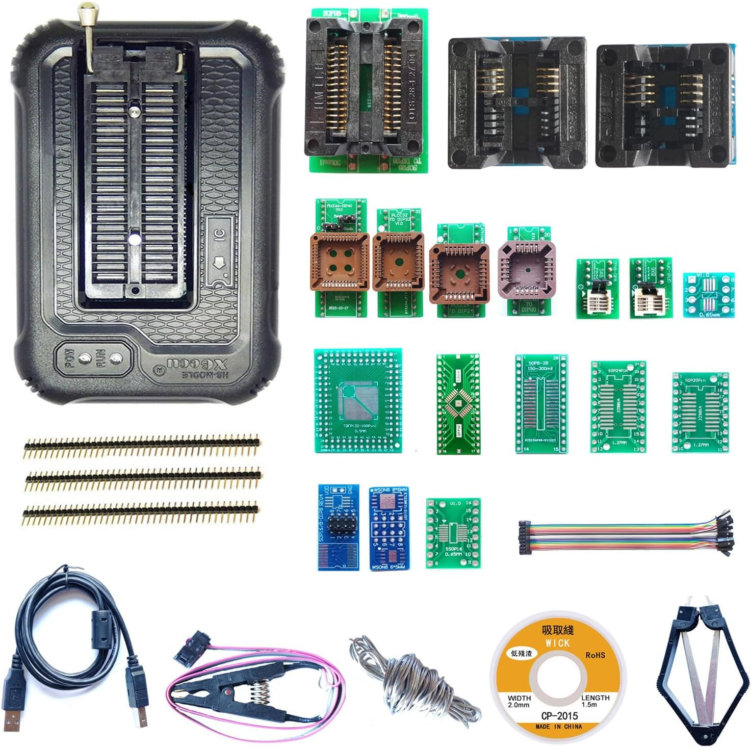 T48 Programmer 19 Adapter Compatible with Xgecu T48 Eprom Programmer TL866II plu