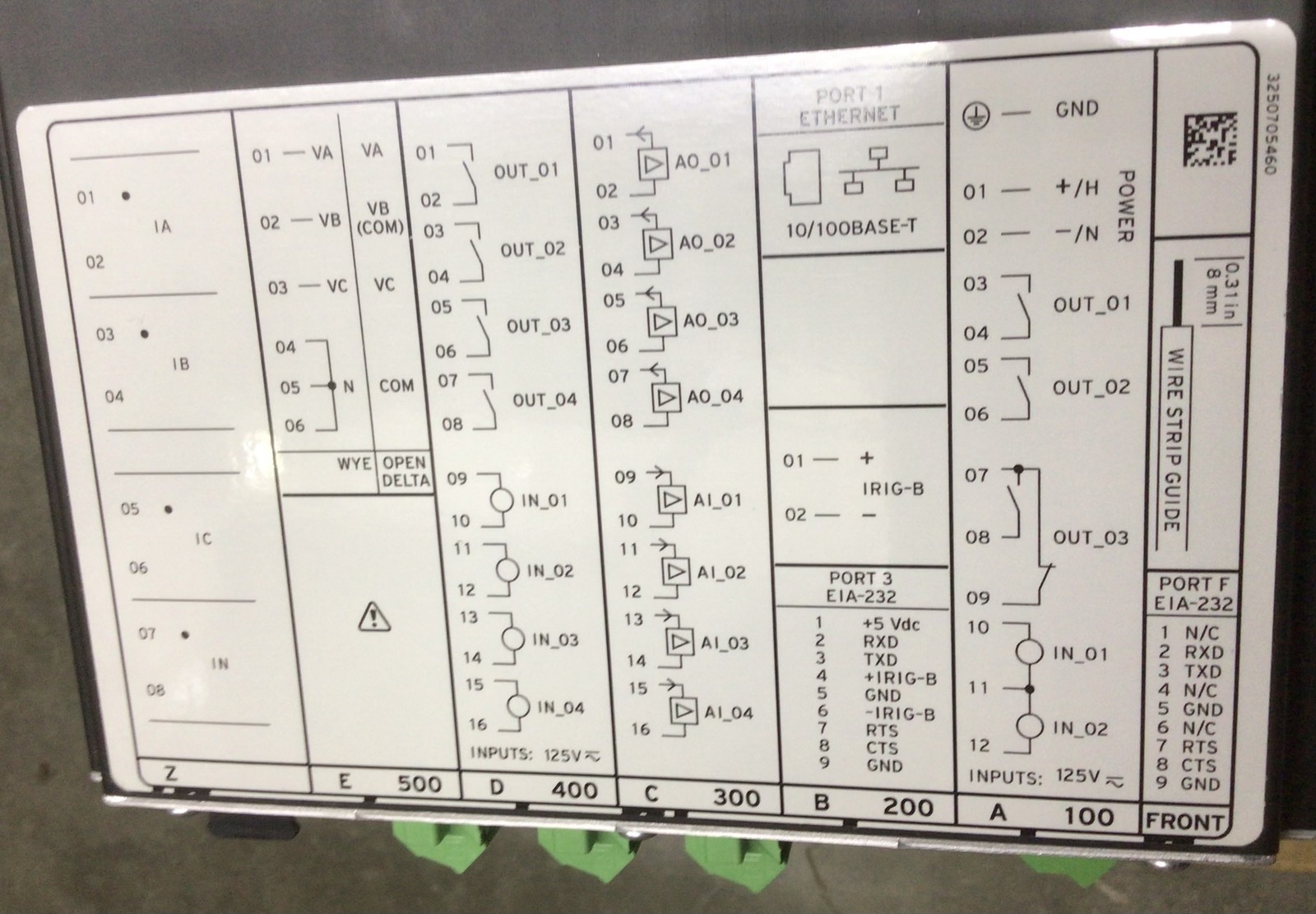Schweitzer Engineering Laboratories SEL-751A Feeder Protection Relay
