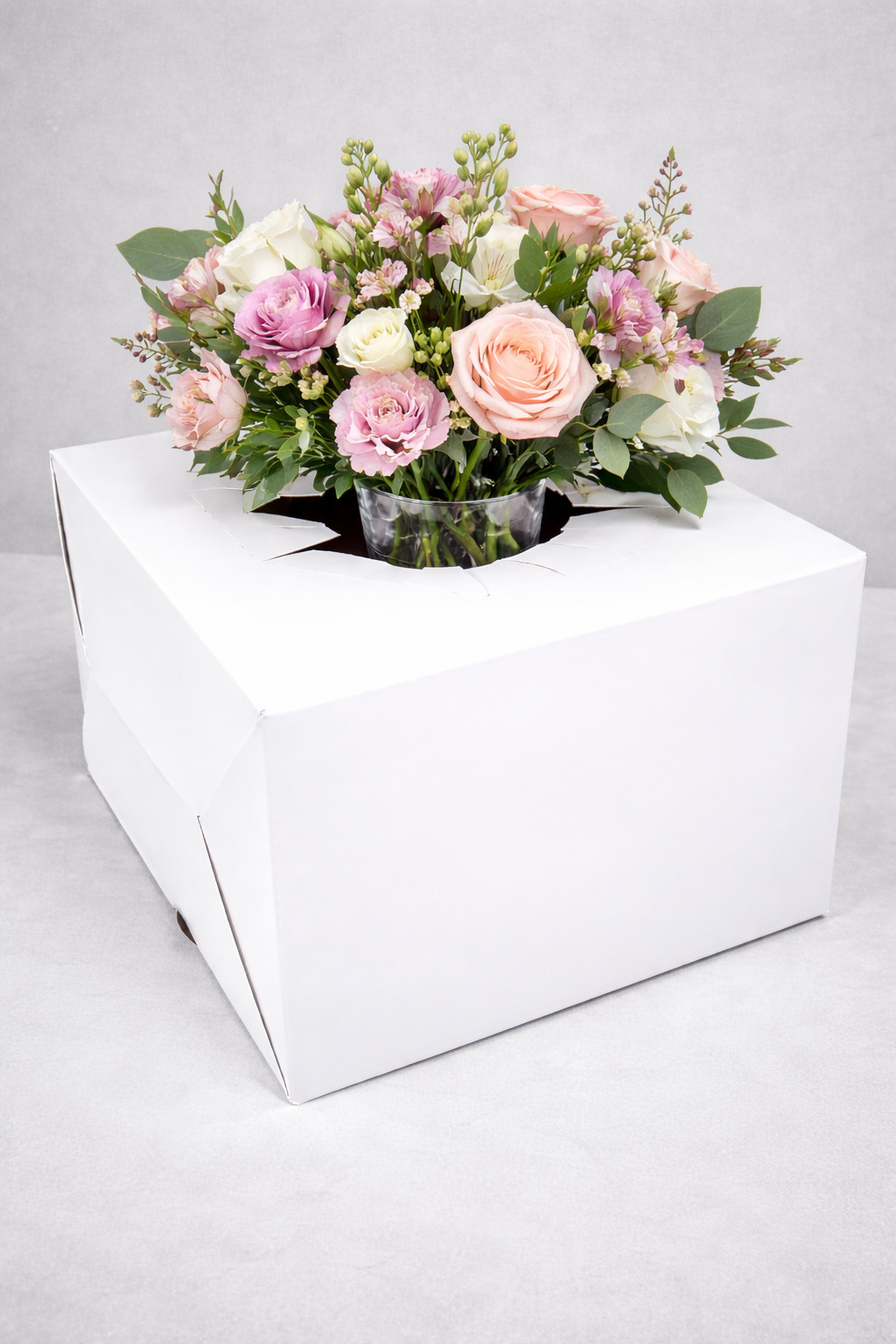 800 Custom Floral vase holder transport boxes 6x6x4