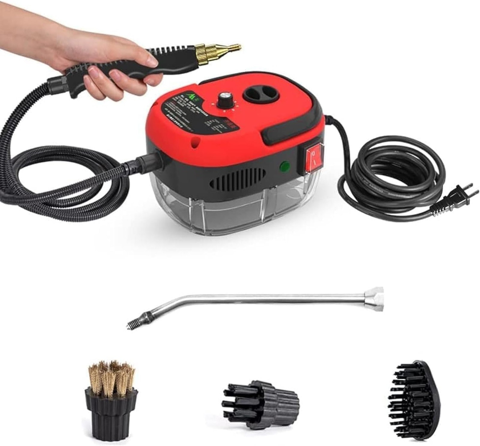 2500W Handheld Steam Cleaner High Temperature Pressurized Steam Cleaning Mach…