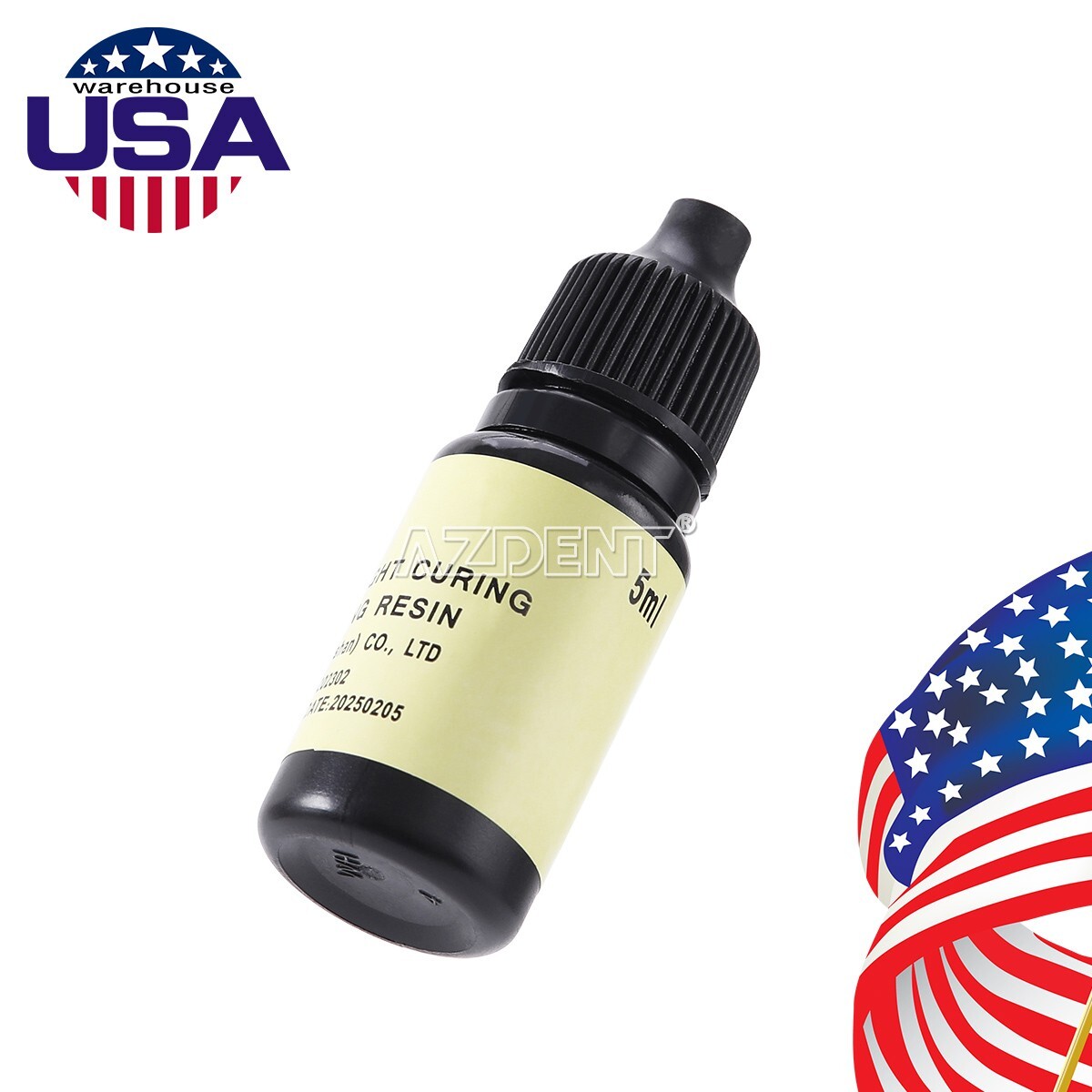 10X Dental Visible Universal Light Cure Bonding Adhesive Resin 5ml/Bottle
