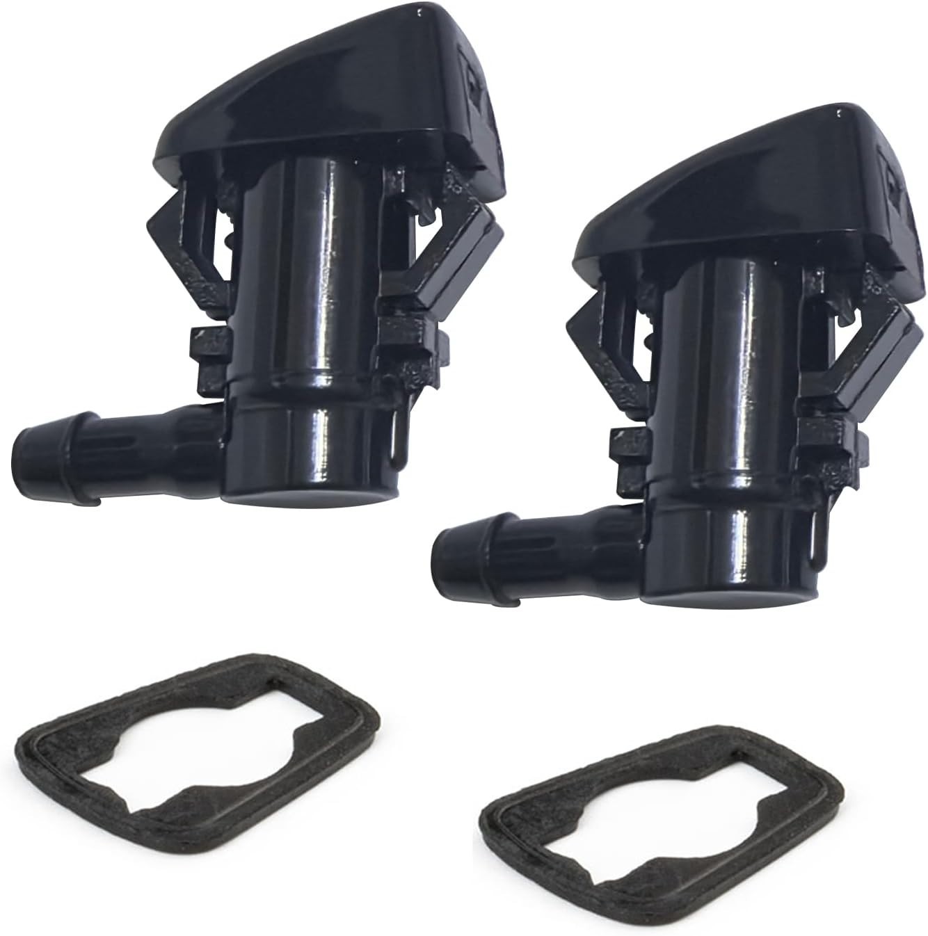 Front Windshield Washer Nozzle Kit fit for 2011-2023 Dodge Durango, 11-23 Jee…