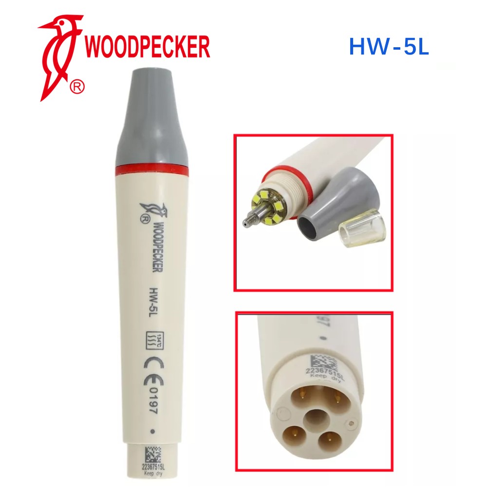 Woodpecker DTE Dental Ultrasonic Scaler Handpiece HW-3H HW-5L HD-7H HD-7L HD-8L