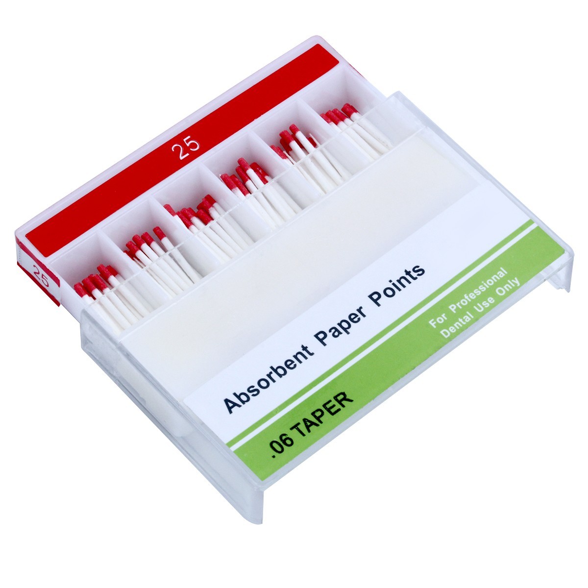 AZDENT Dental Endo Absorbent Paper Points Cotton Fiber Taper .02/.04/.06 15#-40#