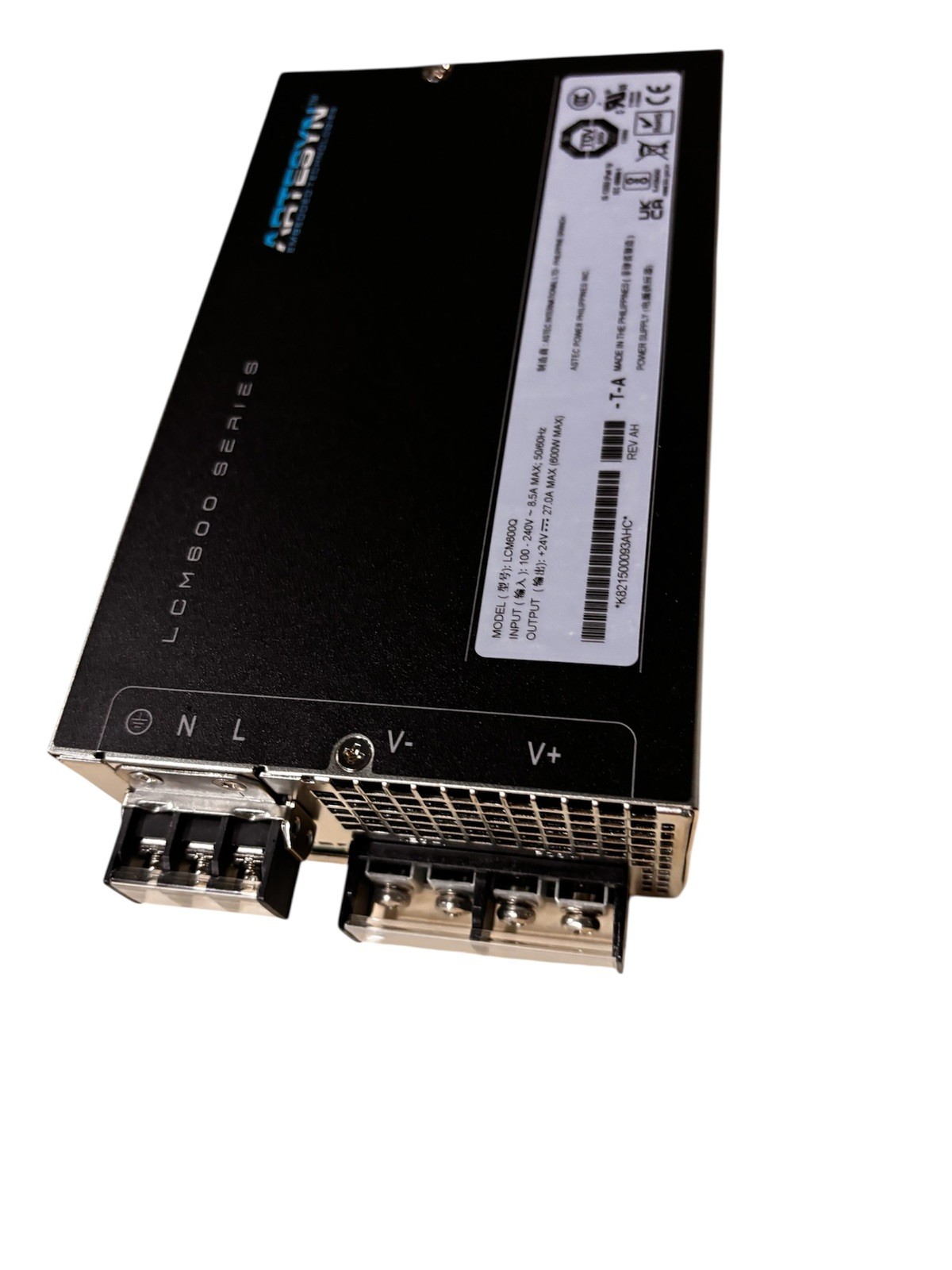NEW Artesyn LCM600Q 24V 27A 600W Industrial Power Supply 100-240V AC LCM600