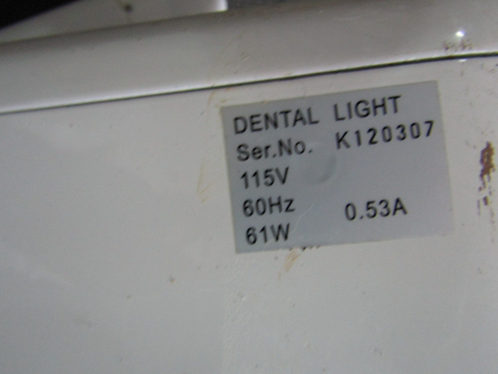 Lucent Dental Operatory Light 115V 60 Hz 61W