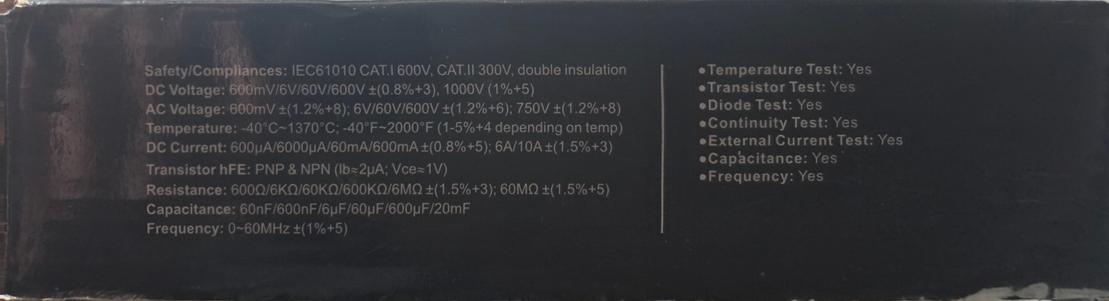 AstroAI DM6000AR True RMS 6000