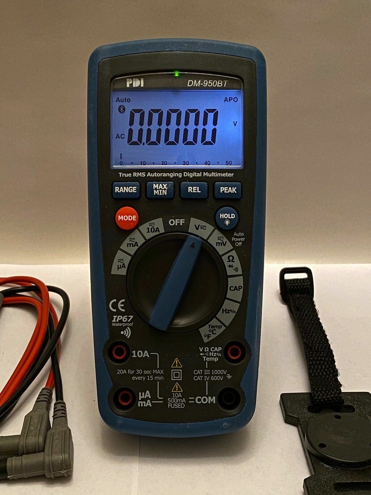 CEM DT-9969 / PDI DM-950BT Digital Multimeter. True RMS, 50000 count, IP67