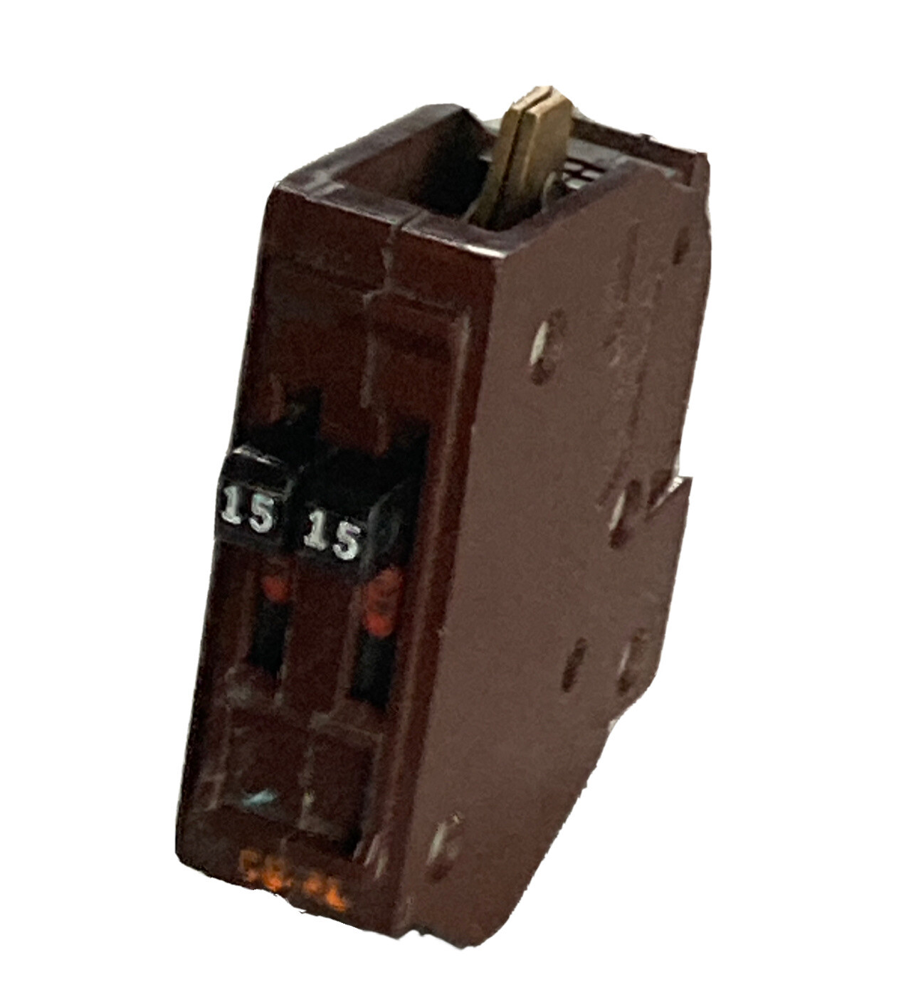 WADSWORTH B1515 A1515 TWIN BREAKER 1-POLE 15A & 1- POLE 15A WA1515