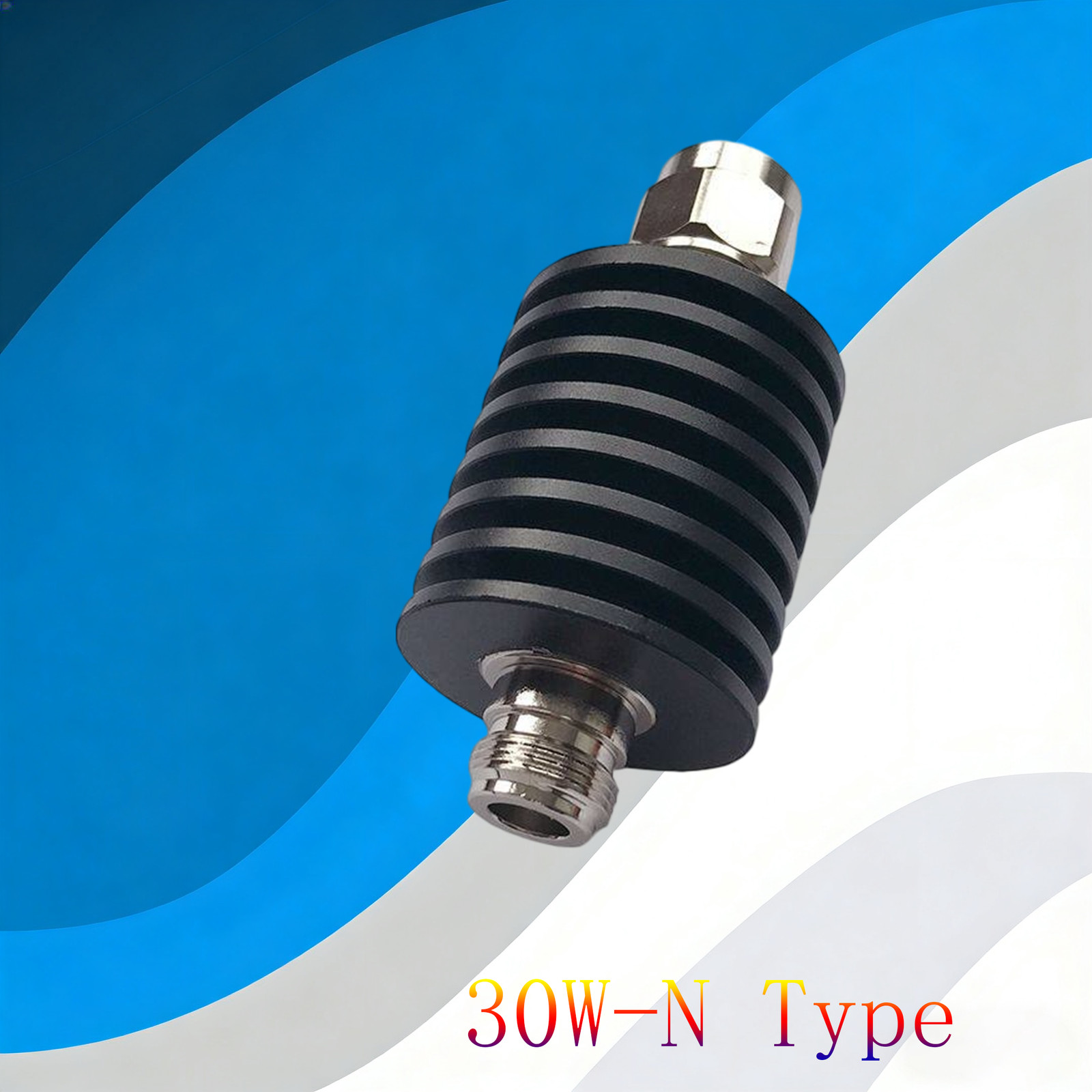 30W N Type Coaxial RF 50Ohm DC-3GHz & DC-4GHz RF Attenuation Component for