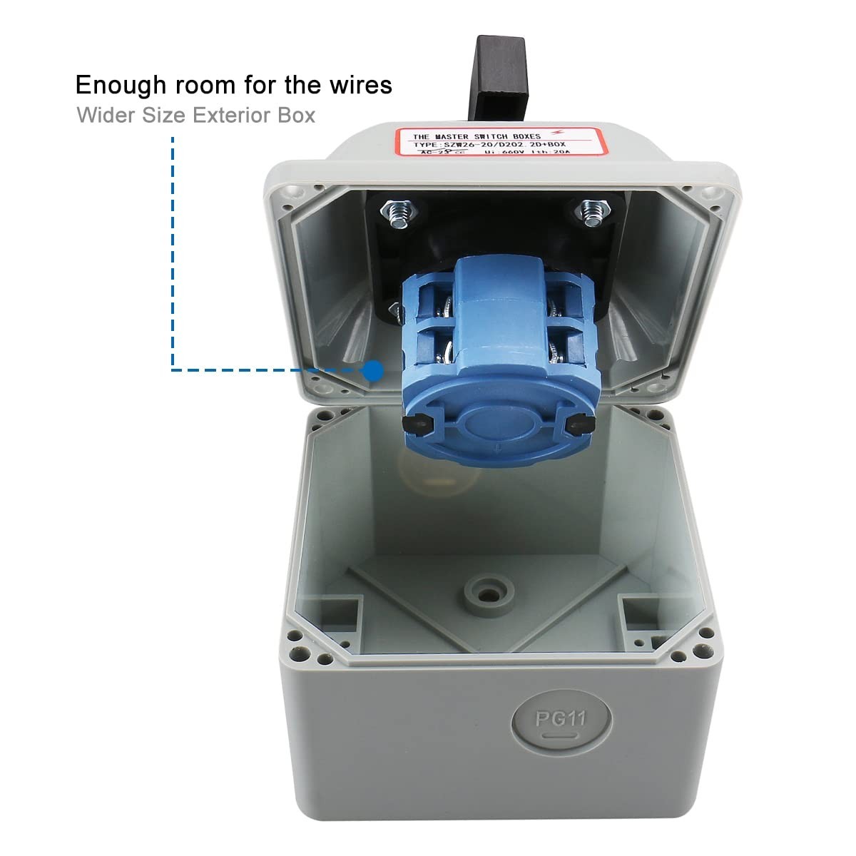Universal Rotary Changeover Switch –W with Wider Master Switch Exterior Box …