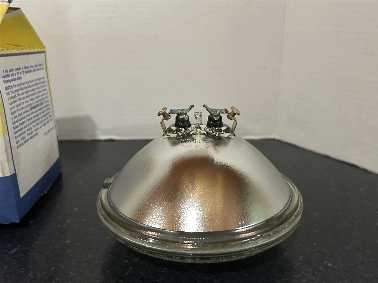 Tisco / GE New Old Stock Part # L4419 Sealed Beam 12 Volt