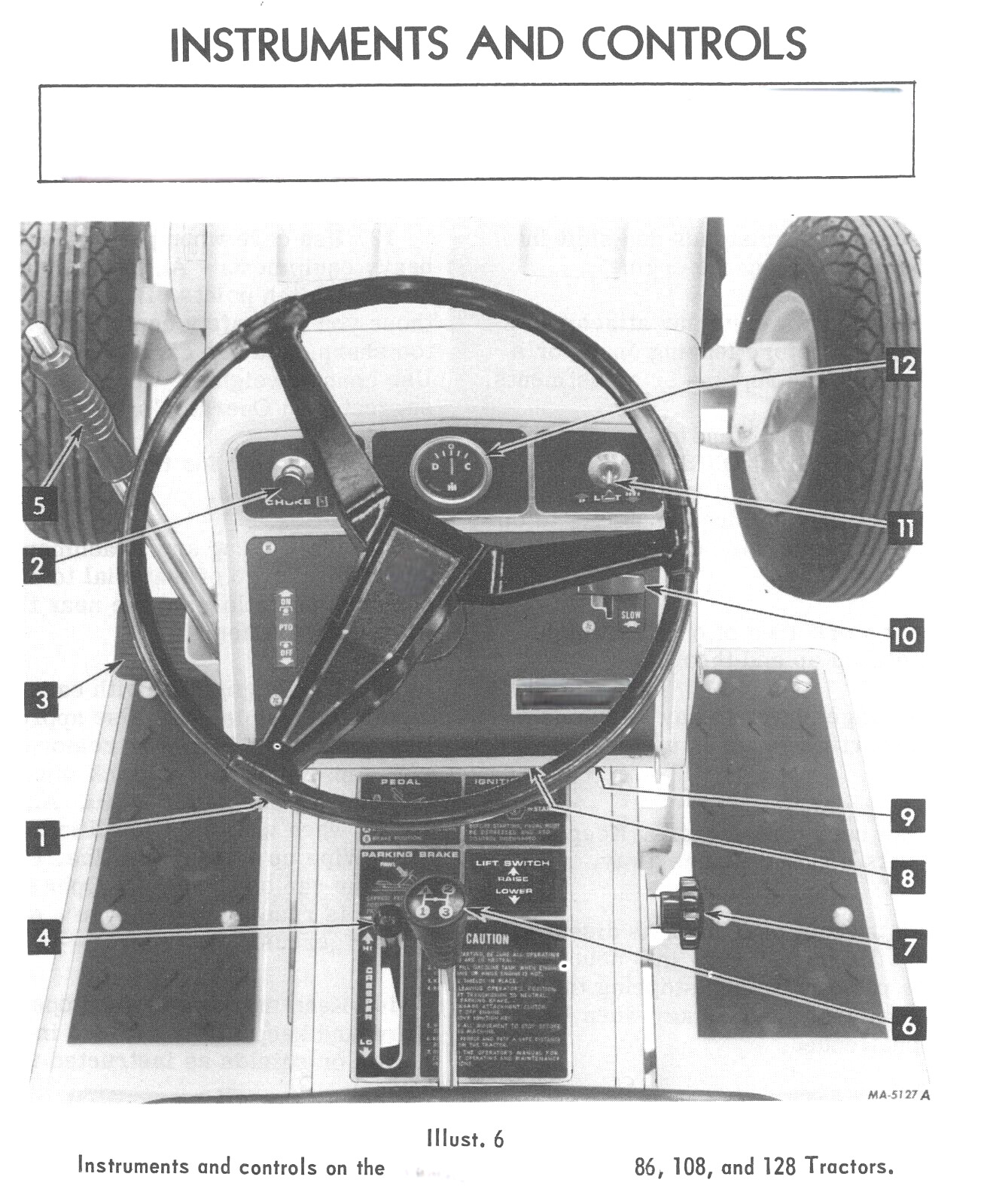 IH Cub Cadet 86 108 109 128 129 149 Owner’s Manual Lawn Tractor & Mower