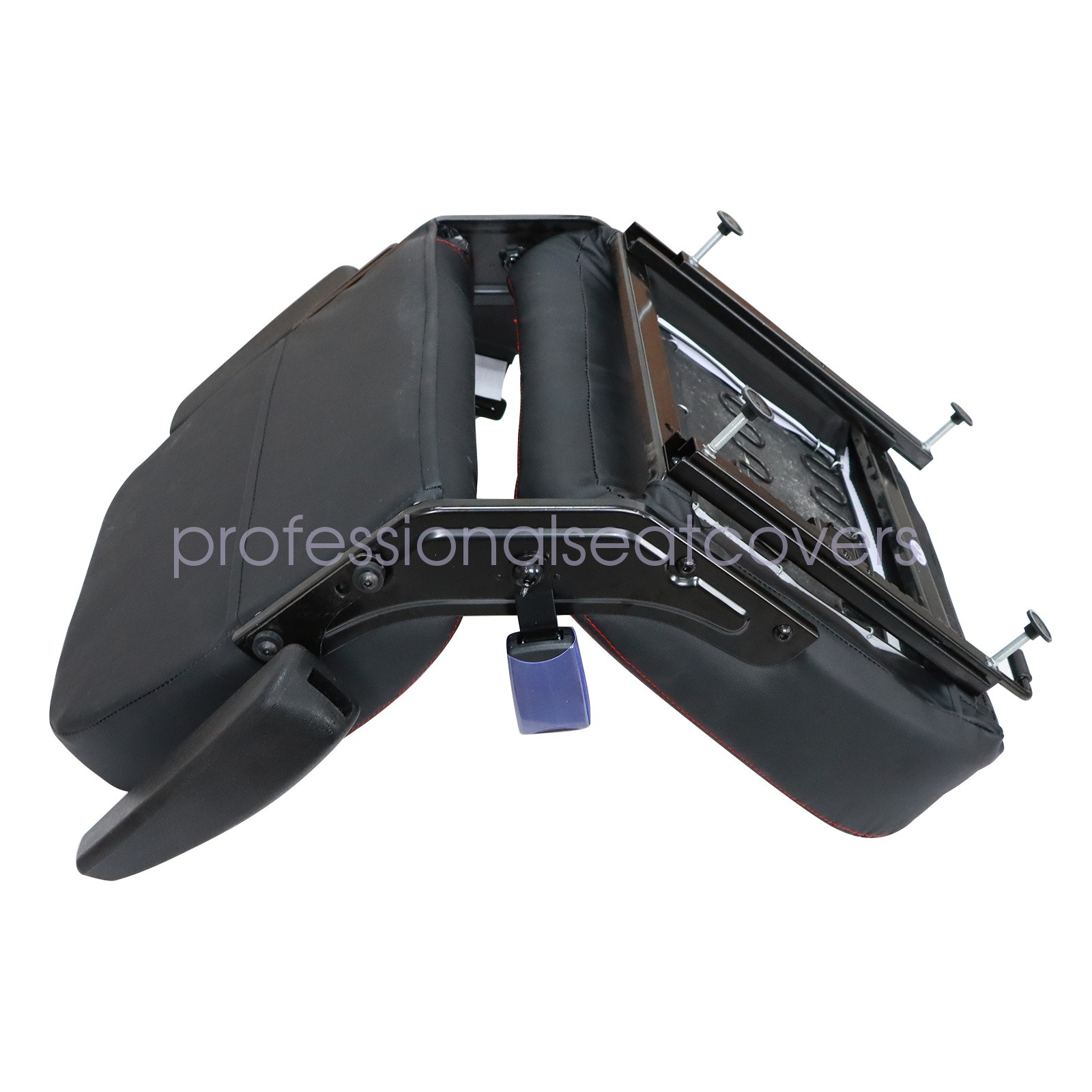 For Most Tractor Forklift Mower Dozer Telehandler Seat W/ Armrest & Safety Belt