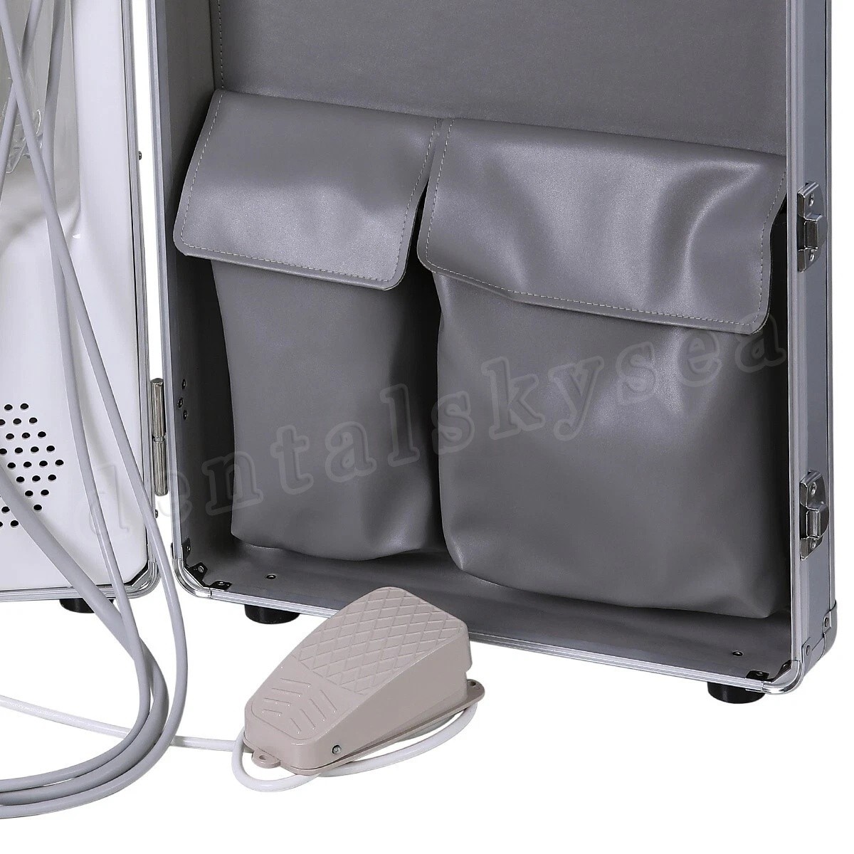 Dental LED E-generator Triple Spray Fiber Optic High Speed handpiece 4-Hole USA