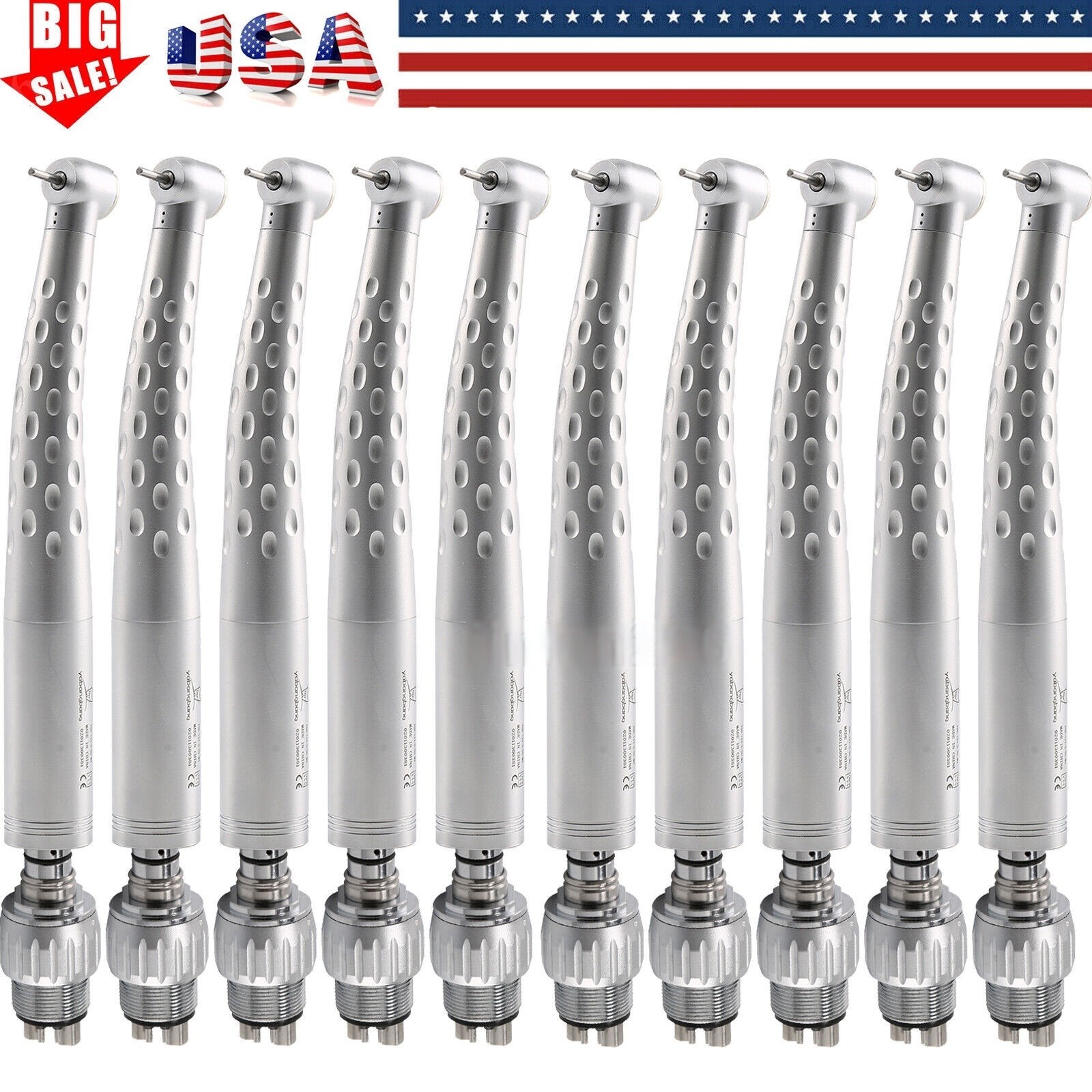 KaV Style Dental High Speed Handpiece with 4 Hole Quick Coupler 360° Swivel