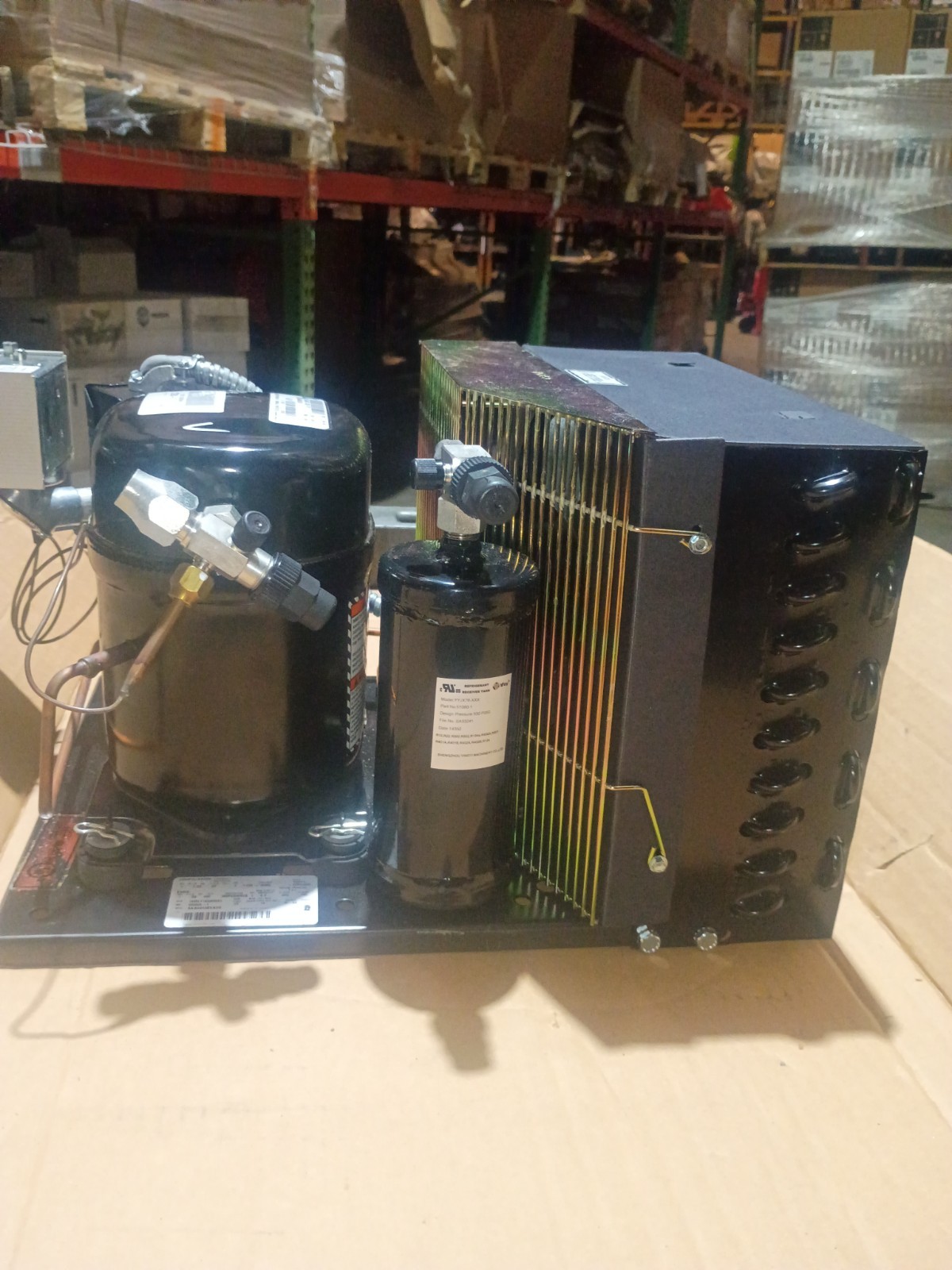 New Genuine Tecumseh 2D268-1 AKA9433EXAXC 1/3 HP R-22 Condensing Unit 115V