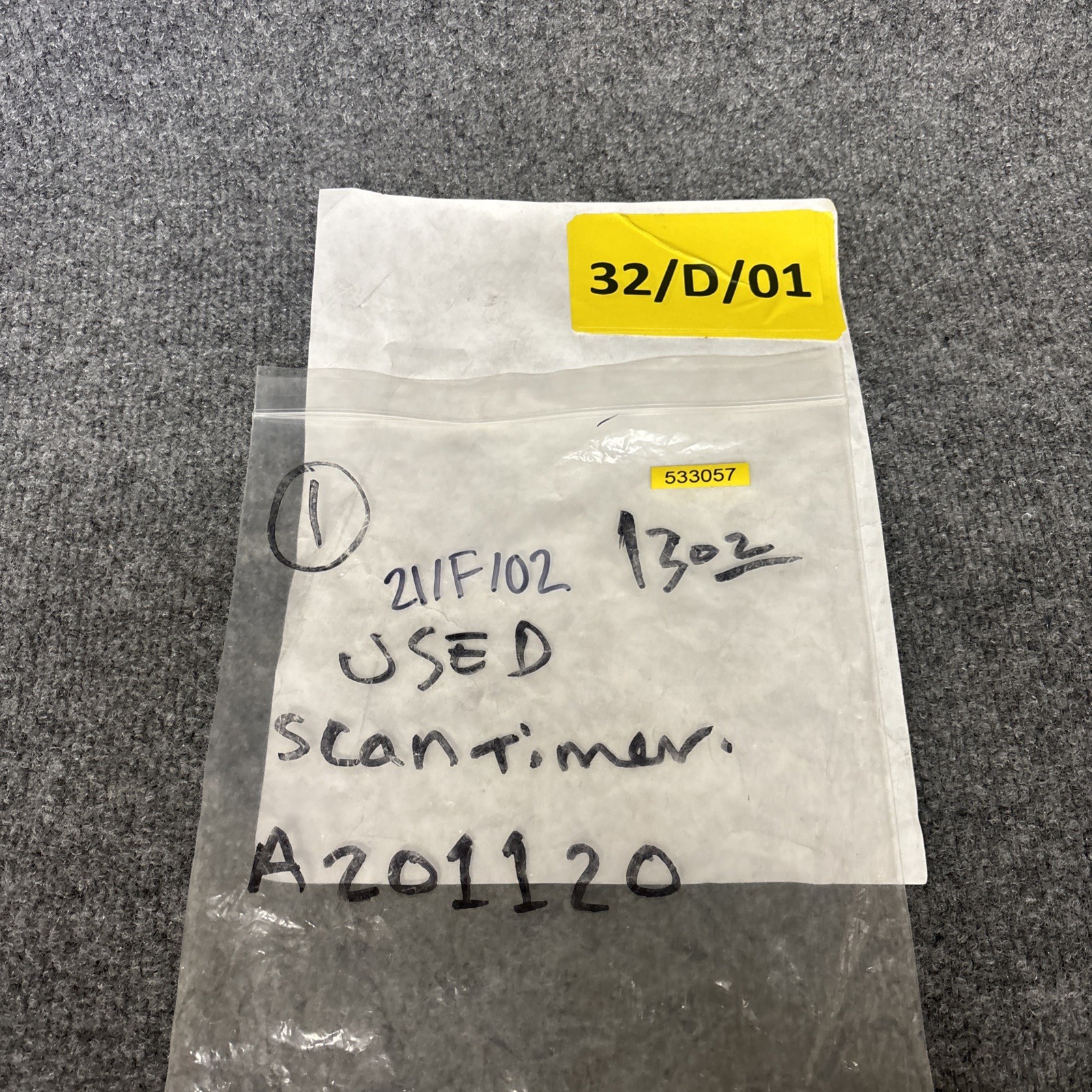 Scantimer A201120 Timer Relay Unit 120V 5A Used
