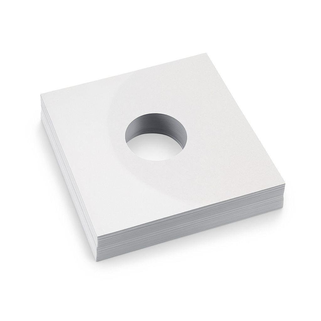 200 – Pack White Paper Vinyl Record Inner Sleeves 12-Inch LP Album