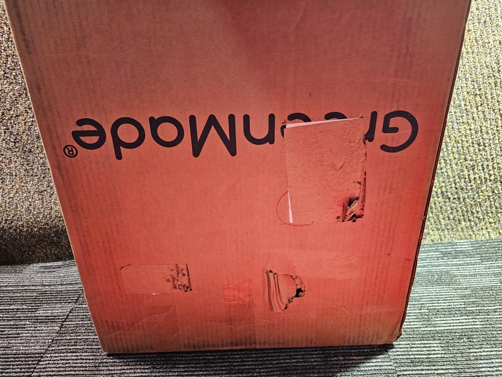 (QTY 2) Greenmade 30-in. x 20-in. Red Snap Lock LID For 27 Gallon Storage Box