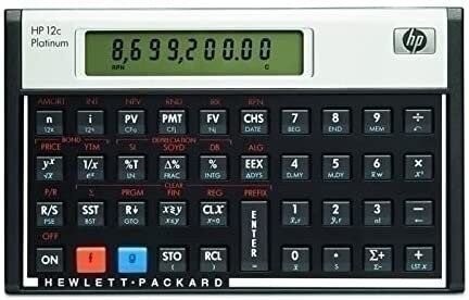 Hewlett-Packard 12C 12c Financial Calculator 10-Digit LCD