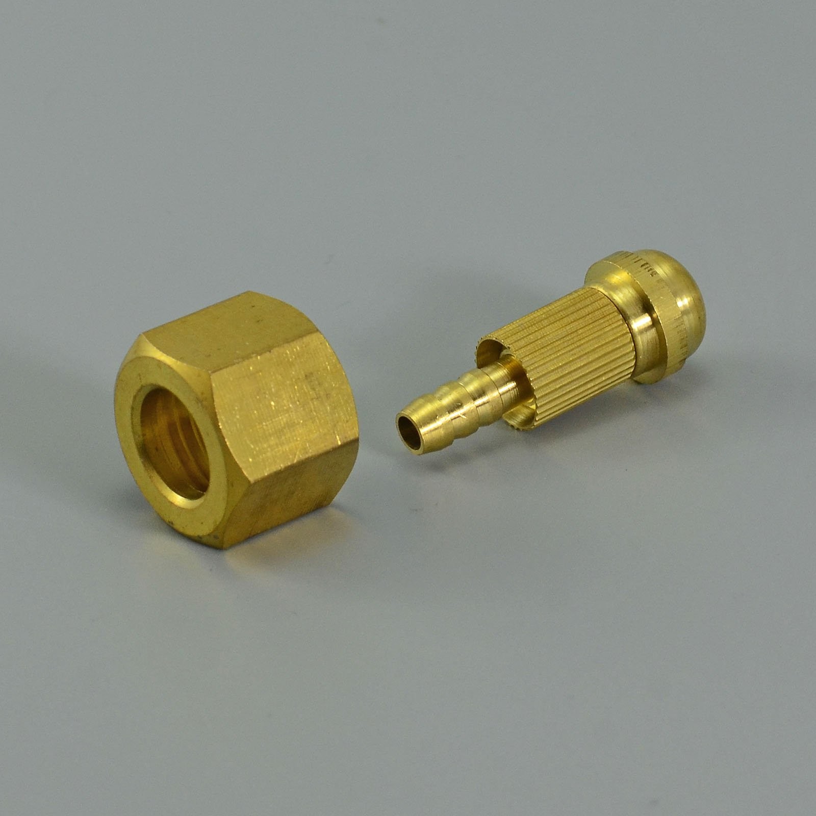 RIVERWELD TIG Welding Torch Fitting Connector Adapter M16x1.5 M16x1.5, Golden