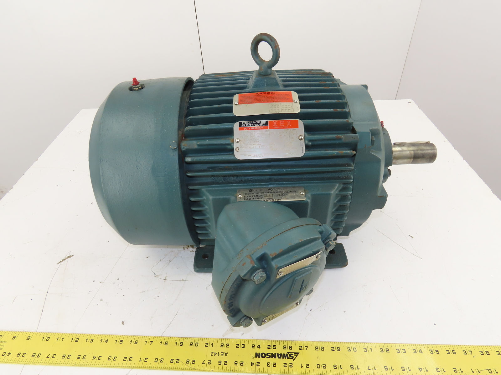RELIANCE ELECTRIC DUTY MASTER XEX 254T 10HP 3555RPM Hazardous Loc Invertor MOTOR