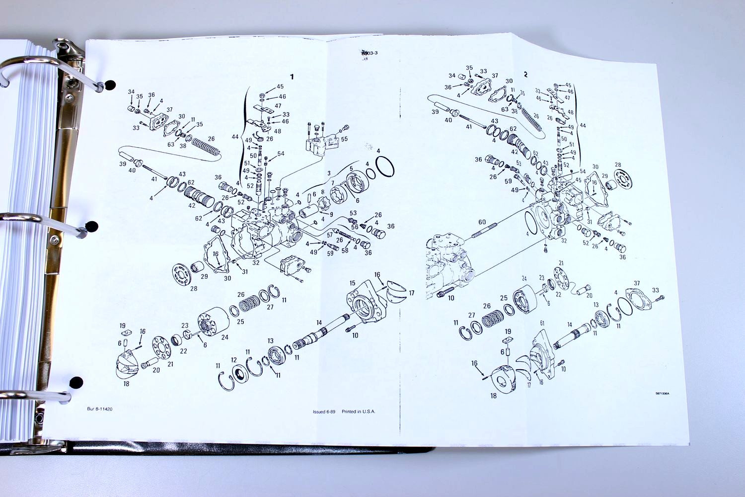Case 1840 Uni-Loader Skid Steer Service Manual Parts Catalog Shop Book Set Tech