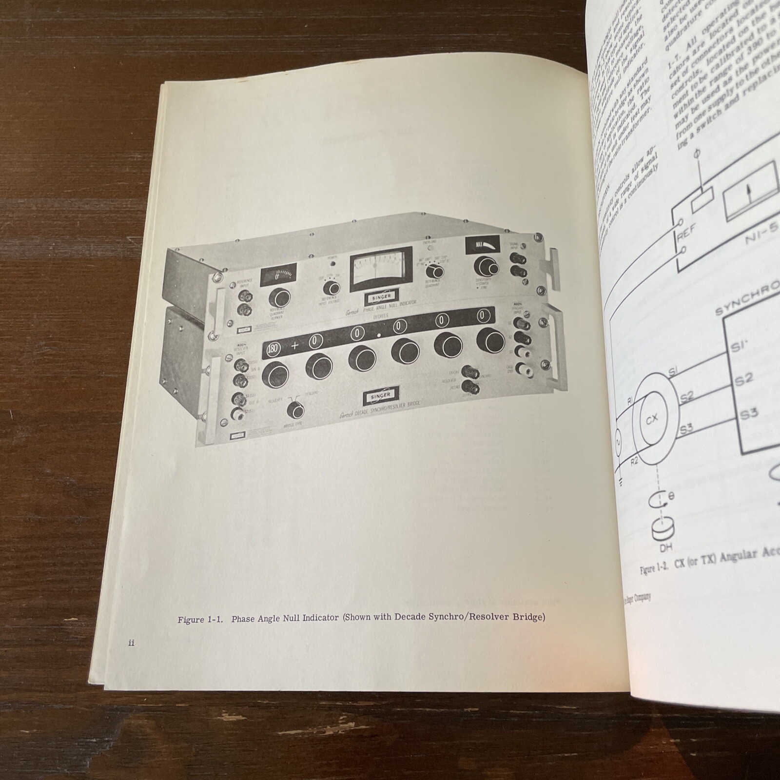 Gertsch (Singer) Mode NI-5R Phase Angle Null Indicator Instruction Manual