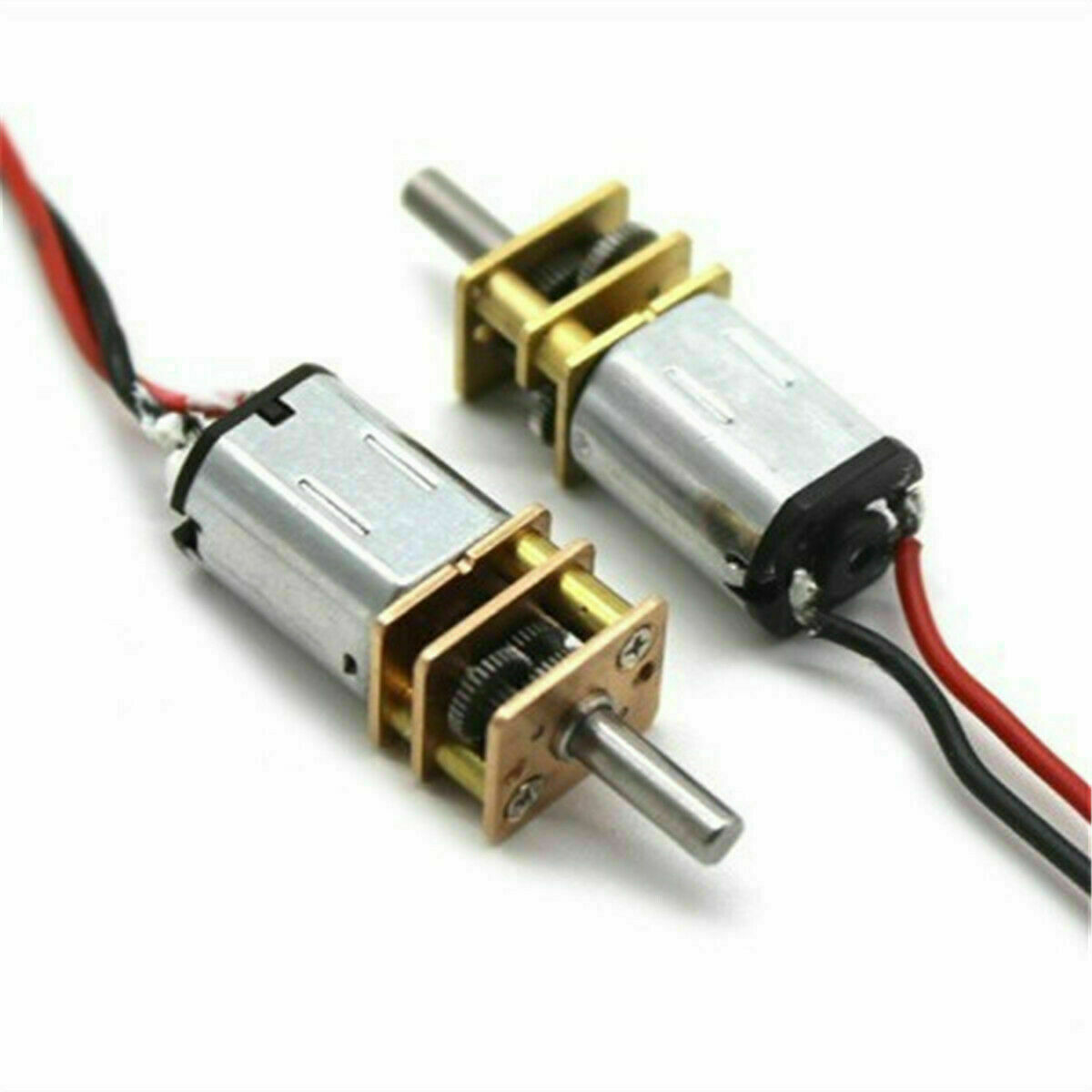 5Pcs Micro Mini N20 Gear Motor DC Slow Speed Full Metal Gearbox Reducer Toy E