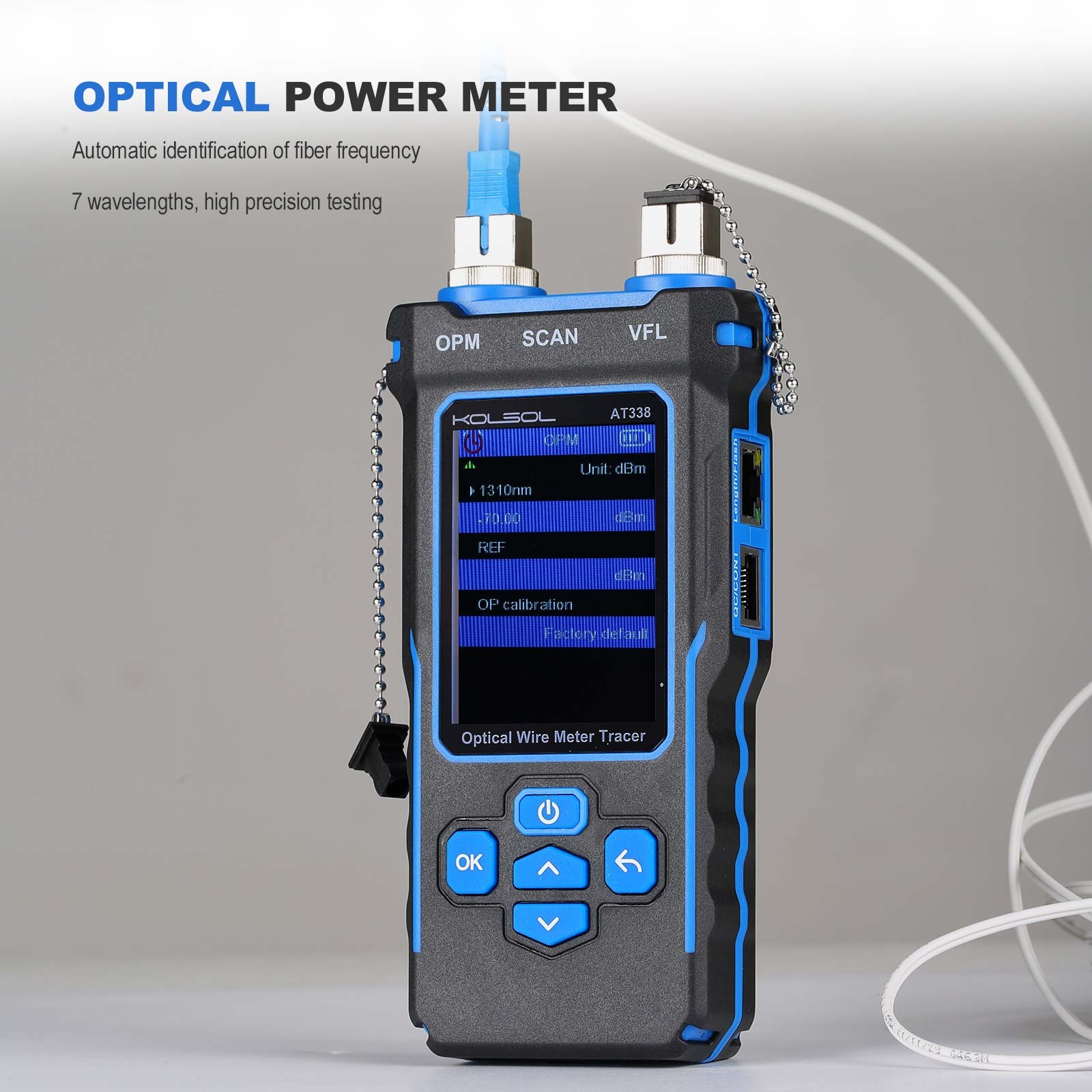 Network Cable Tester CAT5 CAT6 Cable Toner Ethernet RJ45 POE Test,Fault location