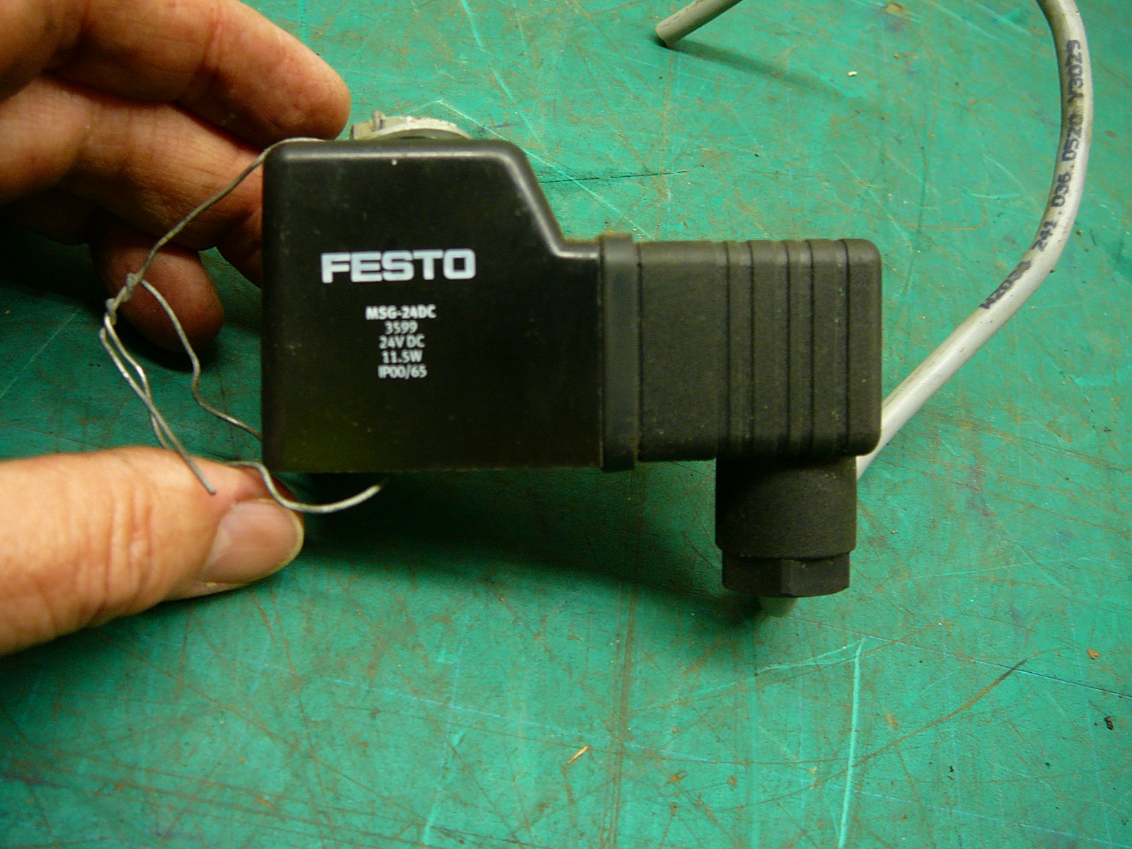 FESTO MSG-24DC 3599 24 DC 11.5W IP00/65 SOLENOID VALVE