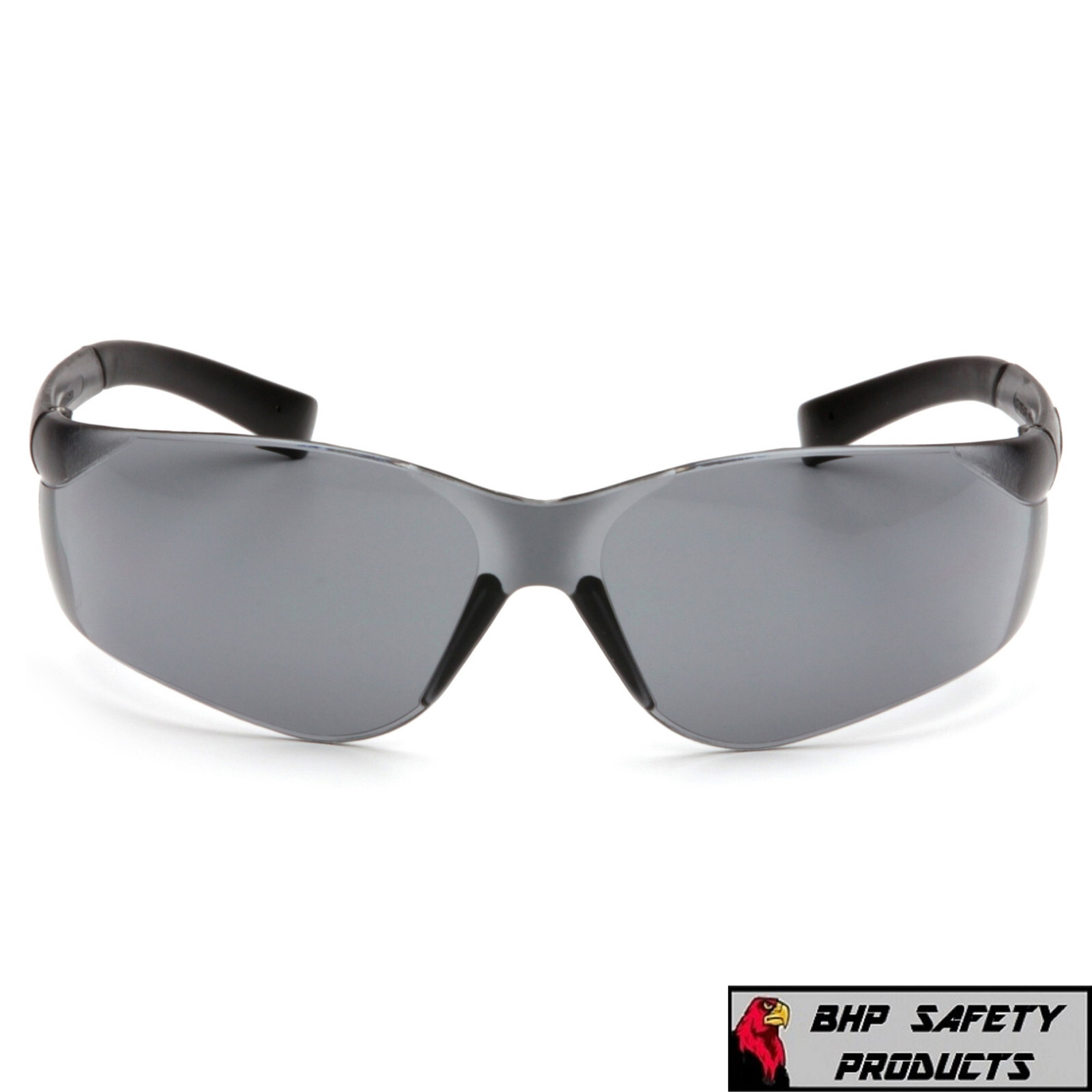 PYRAMEX MINI ZTEK SAFETY GLASSES SMOKE GRAY LENS SUNGLASSES S2520SN Z87+ (6 PR)