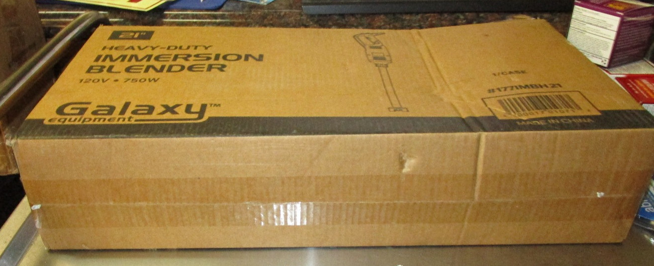 Galaxy IMBH21 21″ Heavy-Duty Variable Speed Immersion Blender (Open Box )