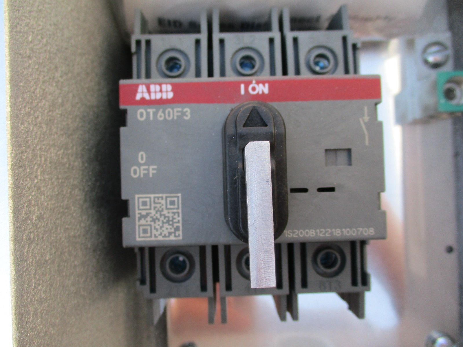 CROUSE HINDS EIDA3060 3 POLE 60AMP EXPLOSION PROOF NON-FUSIBLE DISCONNECT SWITCH