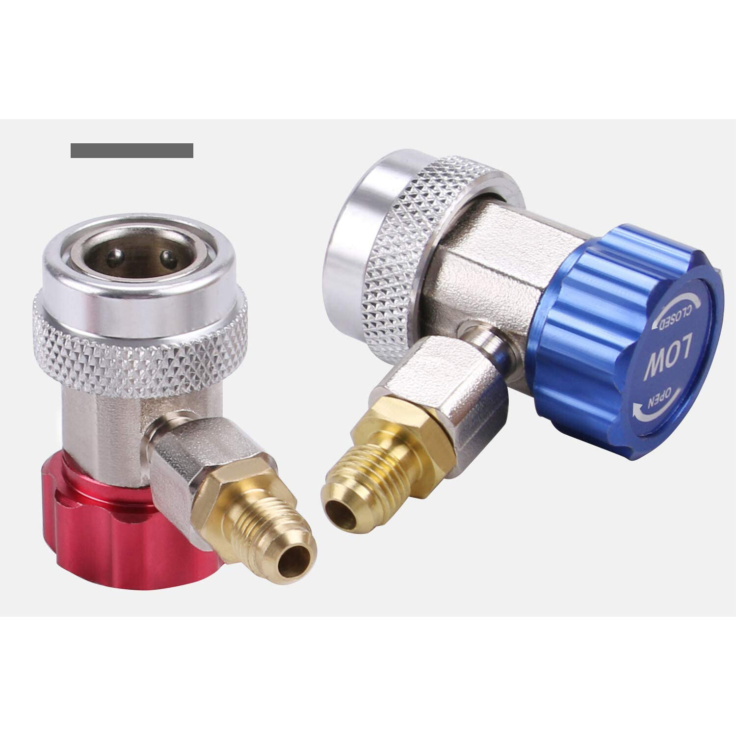 A/C Air Condition R134A Quick Coupler Connector Adapter High Low Side SAE HVAC
