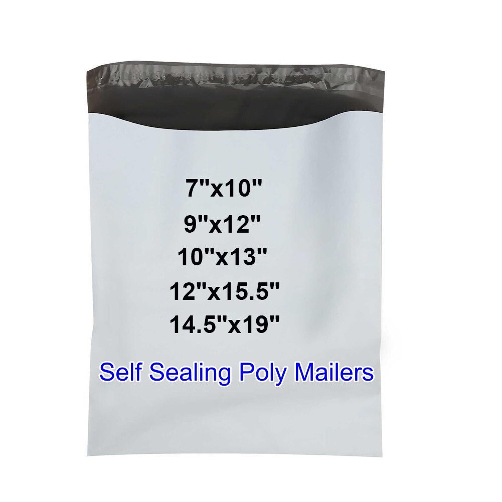 Self Sealing Poly Mailers – Waterproof & Lightweight Shipping Bags for Ecommerce
