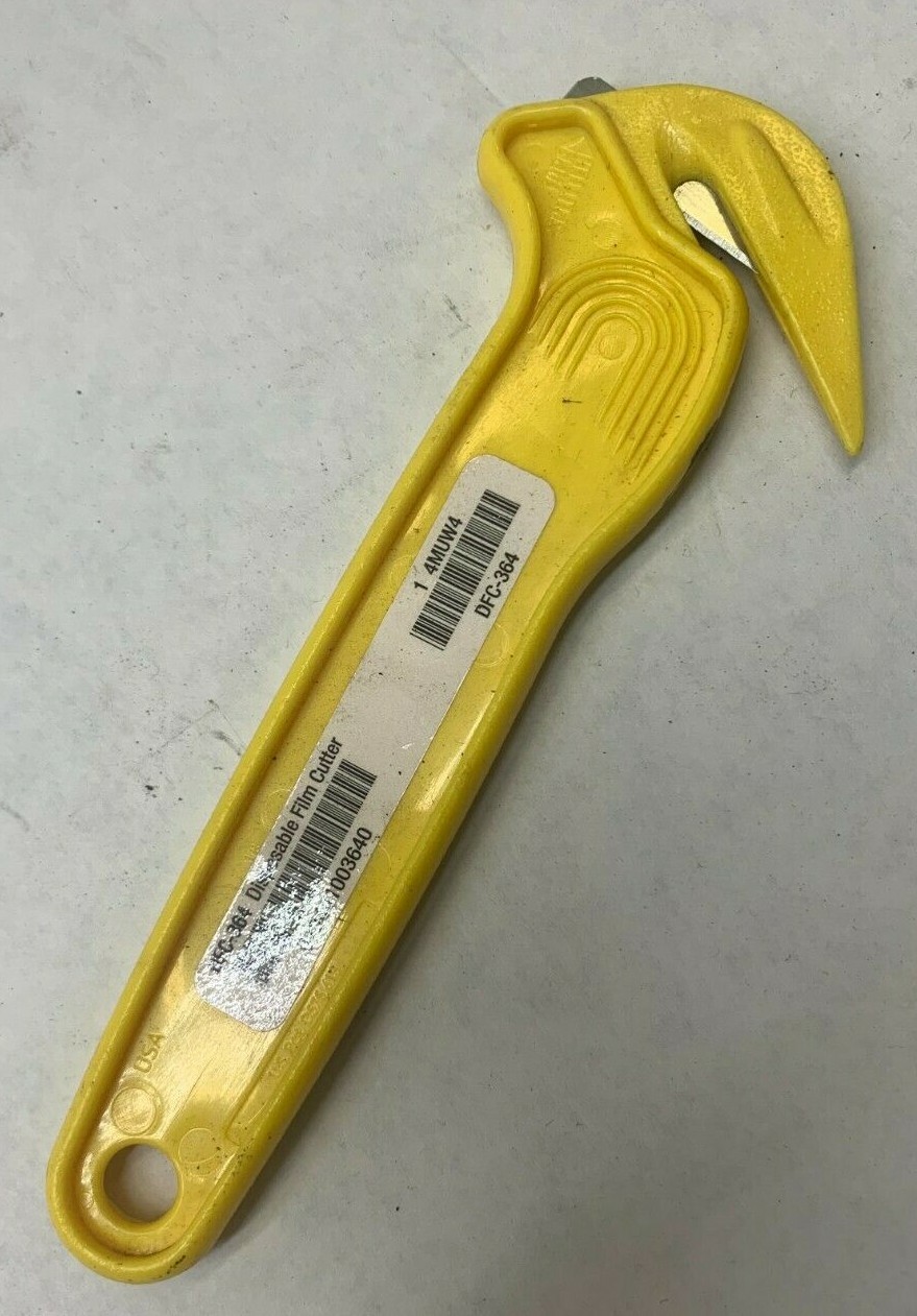 PHC ,SAFE CUTTERS, HOOK-STYLE ,DISPOSABLE FILM CUTTERS, DFC-364, LOT OF 12