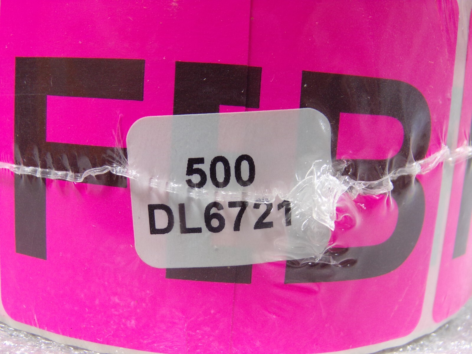 Tape Logic Months of the Year Labels, “FEB”, 2″ x 3″, Pink, 500/Roll (G)