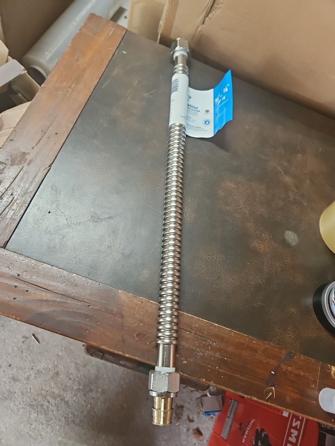 SharkBite 18 Inch PEX-A Expansion Water Heater Con. 3/4 x 3/4 FIP, Min.order 5