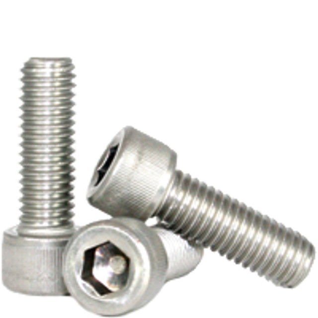 M3-0.50 x 16 mm Socket Head Cap Screws, 18-8 Stainless Steel A2, FT, 25 PK