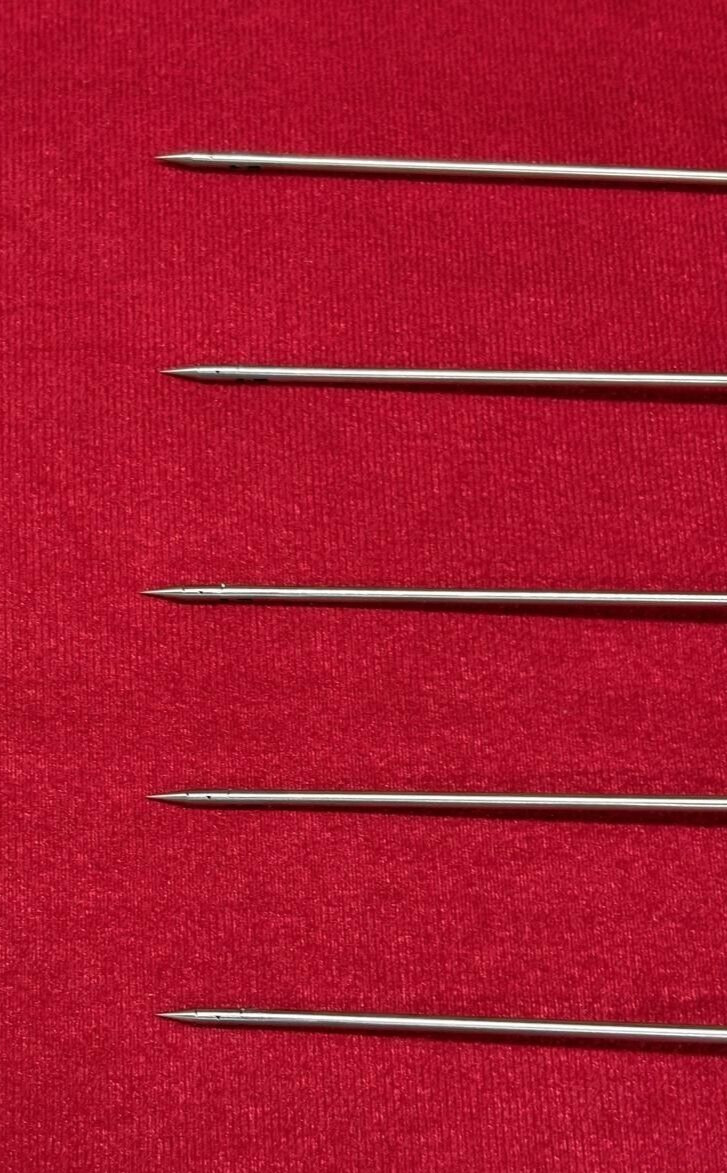 5pc-Laparoscopic Suture Passer Fascial Closure Port Closure 2.5mmx170mm Reusable