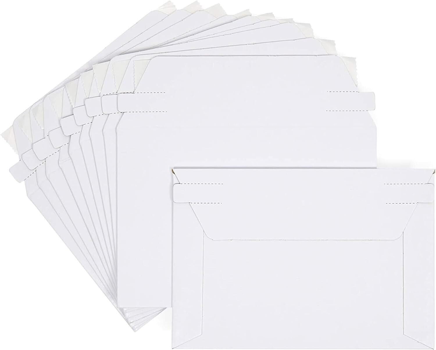 25-200 6.5”X4.5” Proline Rigid Photo Shipping Flats Cardboard Envelope Mailers